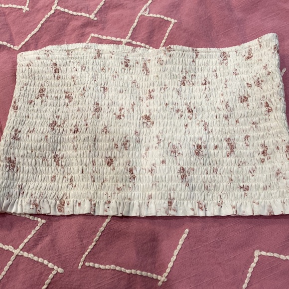 Lily asheell.top  elastic floral white - Picture 2 of 6